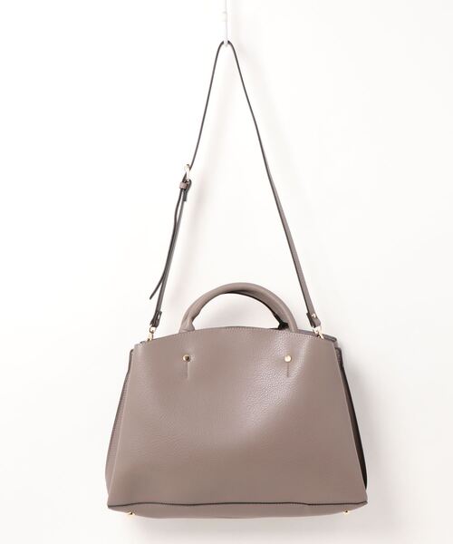 Cepica(セピカ)の「軽量ラウンドトート(トートバッグ・レディース・ライトグレー/ライトグリーン/ライトパープル/キャメル/グレイッシュベージュ・FREE)」の3枚目の写真