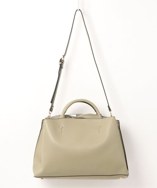 Cepica(セピカ)の「軽量ラウンドトート(トートバッグ・レディース・ライトグレー/ライトグリーン/ライトパープル/キャメル/グレイッシュベージュ・FREE)」の4枚目の写真