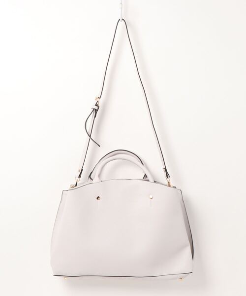 Cepica(セピカ)の「軽量ラウンドトート(トートバッグ・レディース・ライトグレー/ライトグリーン/ライトパープル/キャメル/グレイッシュベージュ・FREE)」の2枚目の写真