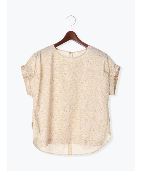 Te chichi(テチチ)の「リバティ柄アソートタックスリーブブラウス(シャツ/ブラウス・レディース・カーキ/イエロー・フリ-)」の14枚目の写真