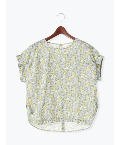 Te chichi(テチチ)の「リバティ柄アソートタックスリーブブラウス(シャツ/ブラウス・レディース・カーキ/イエロー・フリ-)」の15枚目の写真