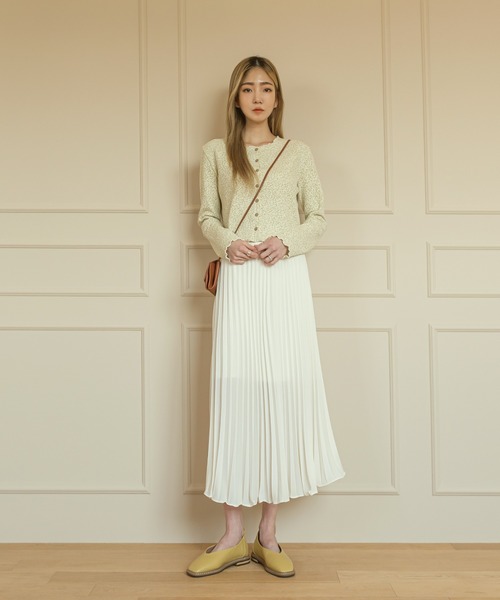 UNE MANSION（ユヌマンション）の「ベーシック デイリー フラットシューズ（パンプス・レディース・ベージュ/イエロー/ブラック・23.0cm/24.0cm/25.0cm）」の14枚目の写真