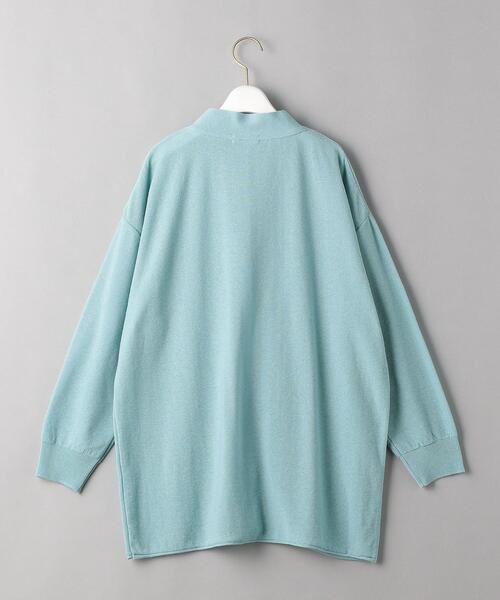 BEAUTY&YOUTH UNITED ARROWS（ビューティーアンドユースユナイテッドアローズ）の「BY Vネックオーバーニットカーディガン -ウォッシャブル-（カーディガン/ボレロ・レディース・ライトブルー/ブラック/ベージュ・FREE）」の14枚目の写真