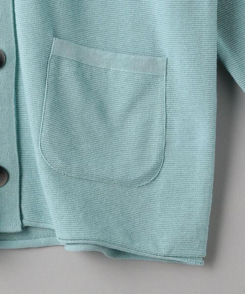 BEAUTY&YOUTH UNITED ARROWS（ビューティーアンドユースユナイテッドアローズ）の「BY Vネックオーバーニットカーディガン -ウォッシャブル-（カーディガン/ボレロ・レディース・ライトブルー/ブラック/ベージュ・FREE）」の17枚目の写真