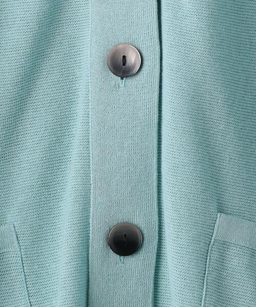 BEAUTY&YOUTH UNITED ARROWS（ビューティーアンドユースユナイテッドアローズ）の「BY Vネックオーバーニットカーディガン -ウォッシャブル-（カーディガン/ボレロ・レディース・ライトブルー/ブラック/ベージュ・FREE）」の18枚目の写真
