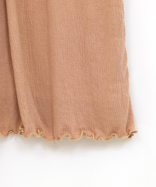 fran de lingerie（フランデランジェリー）の「bumpyプルオーバー・パンツ上下セット（ルームウェア/パジャマ・レディース・ブラウン/セージグリーン/ダークグレー・M-L）」の16枚目の写真