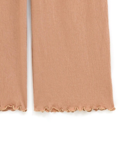 fran de lingerie（フランデランジェリー）の「bumpyプルオーバー・パンツ上下セット（ルームウェア/パジャマ・レディース・ブラウン/セージグリーン/ダークグレー・M-L）」の19枚目の写真