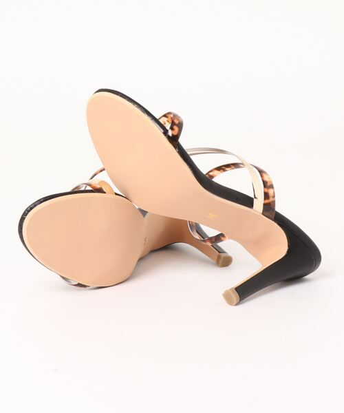 Miminy Piminy（ミミニー ピミニー）の「MiminyPiminy(ミミニーピミニー) チューブベルトヒール サンダル（サンダル・レディース・ブラック/ブラウン/クリア・L/S/M/LL）」の5枚目の写真