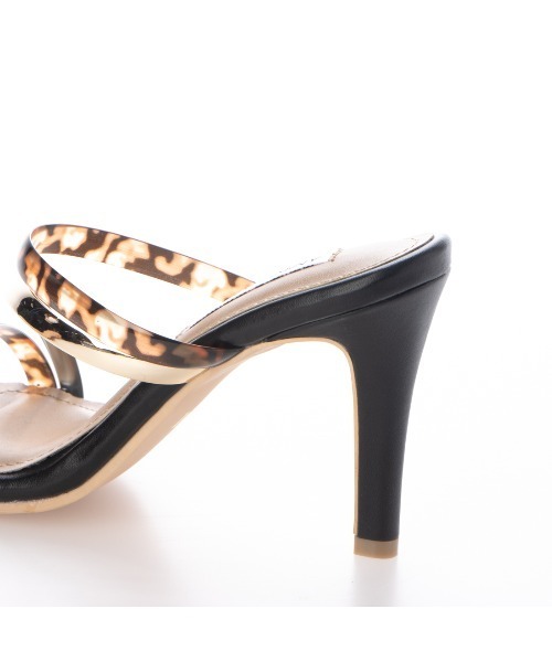 Miminy Piminy（ミミニー ピミニー）の「MiminyPiminy(ミミニーピミニー) チューブベルトヒール サンダル（サンダル・レディース・ブラック/ブラウン/クリア・L/S/M/LL）」の20枚目の写真