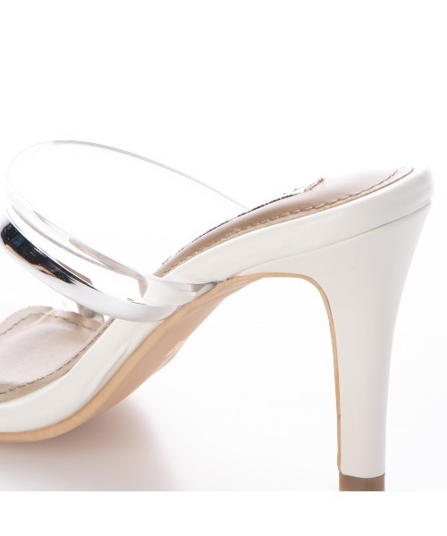 Miminy Piminy（ミミニー ピミニー）の「MiminyPiminy(ミミニーピミニー) チューブベルトヒール サンダル（サンダル・レディース・ブラック/ブラウン/クリア・L/S/M/LL）」の21枚目の写真