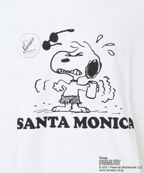 JOURNAL STANDARD relume スヌーピー PEANUTS × SPORTS WEAR by relume 別注 ハーフスリーブ