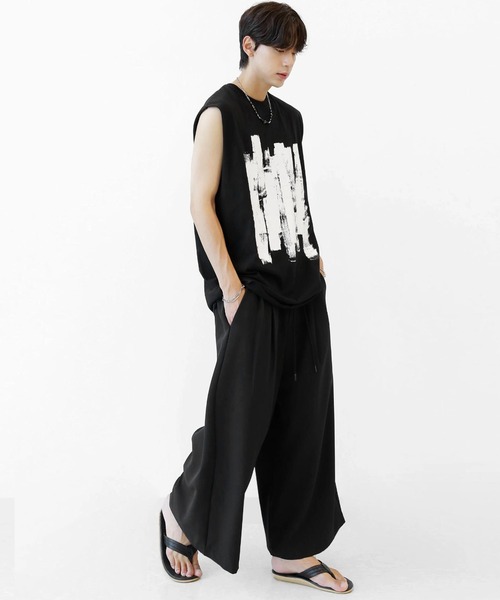 ロングタンクトップ ルーズシルエット（Tシャツ/カットソー