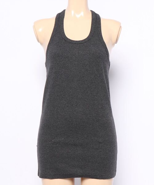AVIREX（アヴィレックス）の「AVIREX/アヴィレックス/【DAILY】デイリー タンクトップ/DAILY TANK TOP/AVIREX/アヴィレックス（タンクトップ・レディース・ホワイト/ブラック/グレー/オリーブ/チャコール/ロイヤルブルー・SMALL/MEDIUM/LARGE/X-LARGE）」の4枚目の写真