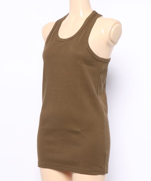 AVIREX（アヴィレックス）の「AVIREX/アヴィレックス/【DAILY】デイリー タンクトップ/DAILY TANK TOP/AVIREX/アヴィレックス（タンクトップ・レディース・ホワイト/ブラック/グレー/オリーブ/チャコール/ロイヤルブルー・SMALL/MEDIUM/LARGE/X-LARGE）」の7枚目の写真