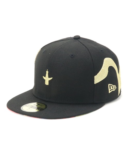 NEW ERA（ニューエラ）の「ニューエラ キャップ 岡本太郎 コラボ（キャップ・メンズ・ブラック・8/7/7 3/4/7 5/8/7 1/2/7 3/8/7 1/4/7 1/8/7 7/8）」の2枚目の写真