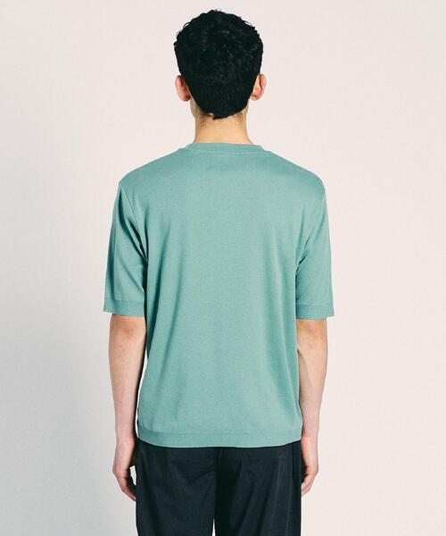UNITED ARROWS(ユナイテッドアローズ)の「<UNITED ARROWS> セーターマシン ニット Tシャツ(ニット/セーター・メンズ・グレー/オフホワイト/ライム/イエロー・SMALL/MEDIUM/LARGE/X-LARGE)」の10枚目の写真