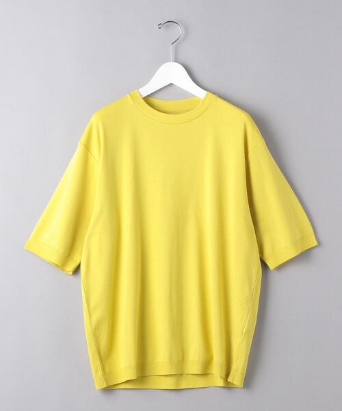 UNITED ARROWS(ユナイテッドアローズ)の「<UNITED ARROWS> セーターマシン ニット Tシャツ(ニット/セーター・メンズ・グレー/オフホワイト/ライム/イエロー・SMALL/MEDIUM/LARGE/X-LARGE)」の11枚目の写真