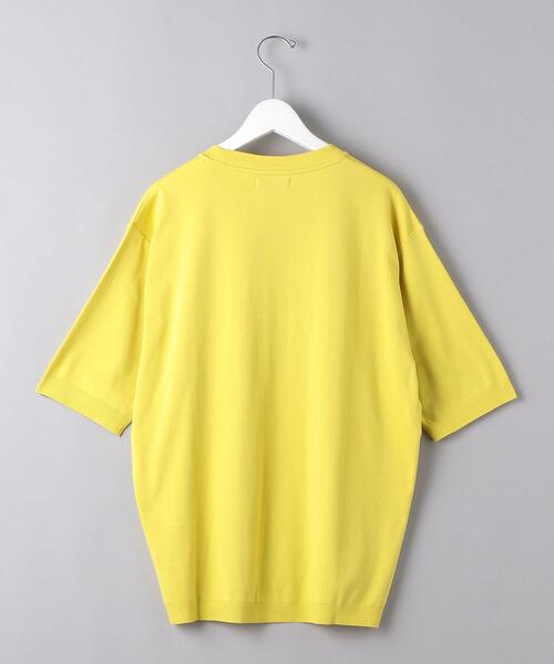 UNITED ARROWS(ユナイテッドアローズ)の「<UNITED ARROWS> セーターマシン ニット Tシャツ(ニット/セーター・メンズ・グレー/オフホワイト/ライム/イエロー・SMALL/MEDIUM/LARGE/X-LARGE)」の12枚目の写真