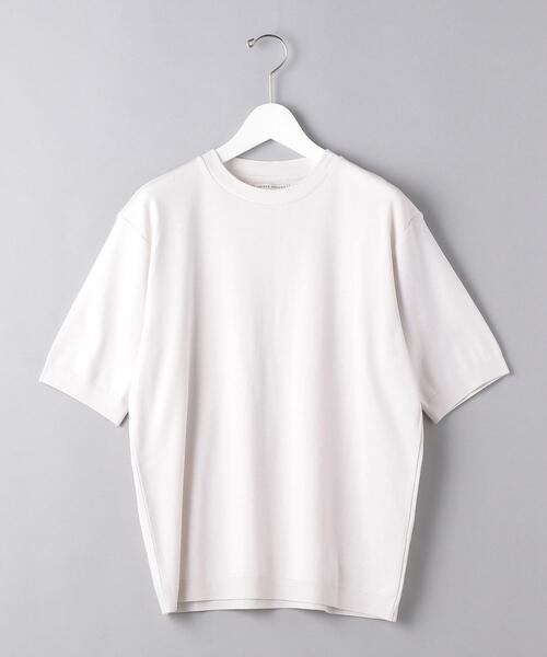 UNITED ARROWS(ユナイテッドアローズ)の「<UNITED ARROWS> セーターマシン ニット Tシャツ(ニット/セーター・メンズ・グレー/オフホワイト/ライム/イエロー・SMALL/MEDIUM/LARGE/X-LARGE)」の17枚目の写真
