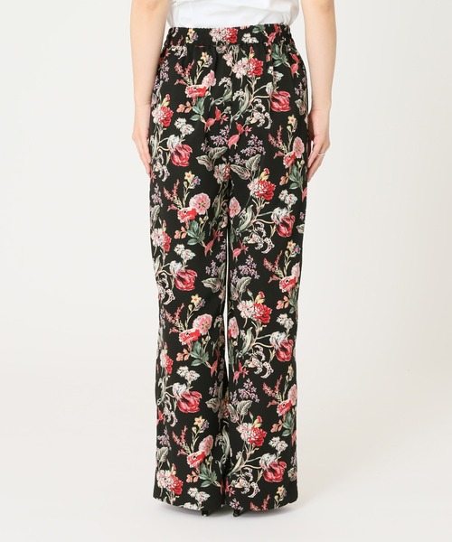 JOURNAL STANDARD relume（ジャーナルスタンダード　レリューム）の「ブラックフローラルイージーパンツ◆（その他パンツ・レディース・パープル/レッド・FREE）」の16枚目の写真