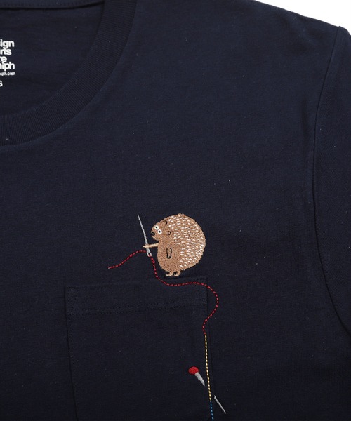 デザインティーシャツストアグラニフ　Tシャツ　ハリセンボン　レディース Design Tshirts Store graniph（デザイン ティーシャツ ストア