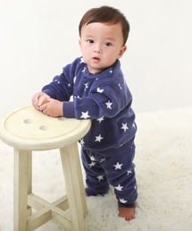 devirock（デビロック）の「ボーイズベビー フリースルームウェア（ベビーパジャマ/スリーパー）」