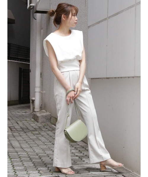 dazzlin（ダズリン）の「セミフレアタックパンツ（その他パンツ・レディース・ブラウン/グレー/アイボリー・SMALL/MEDIUM）」の20枚目の写真