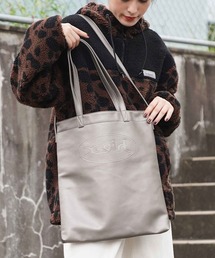 X-girl | FAUX LEATHER 2WAY BIG TOTE(トートバッグ)