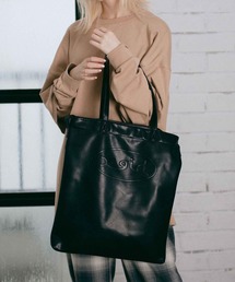 X-girl | FAUX LEATHER 2WAY BIG TOTE(トートバッグ)