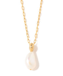 Demi-Luxe BEAMS | Demi-Luxe BEAMS / バロックパール ドロップ ネックレス(ネックレス)