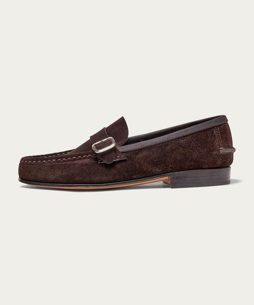 ユナイテッドアローズ　スエードローファー　スリッポン　茶色 UNITED ARROWS スリッポン ヴァンプ スエード メンズ : ZOZOTOWN