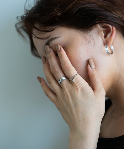 PAS TIERRA(パティエラ)の「-Lien- シェードリング(リング・レディース・イエローゴールド/シルバー・#11/#13/#9/#15)」の5枚目の写真