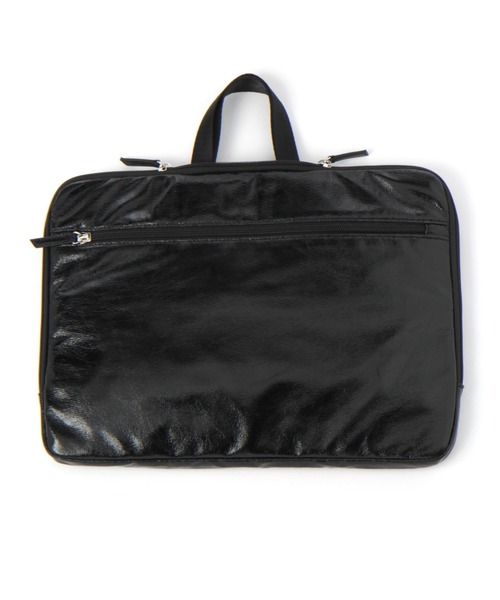 LEPSIM（レプシィム）の「撥水パソコンケース　956429（PC・タブレットケース・レディース・ブラック/ガンメタ/レオパード・ONE SIZE）」の5枚目の写真