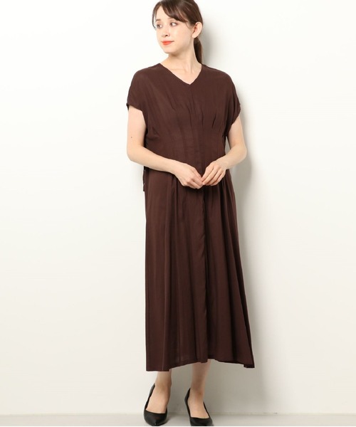 セール 2way リネン クラッシック モード ワンピース ワンピース Preferir プレフェリール のファッション通販 Zozotown