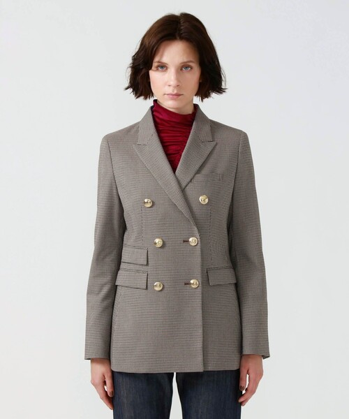 LOVELESS(ラブレス)の「ガンクラブコンケープド ダブルジャケット(テーラードジャケット・レディース・ブラウン系その他・34/36/38)」の3枚目の写真