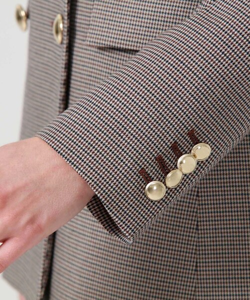 LOVELESS(ラブレス)の「ガンクラブコンケープド ダブルジャケット(テーラードジャケット・レディース・ブラウン系その他・34/36/38)」の8枚目の写真