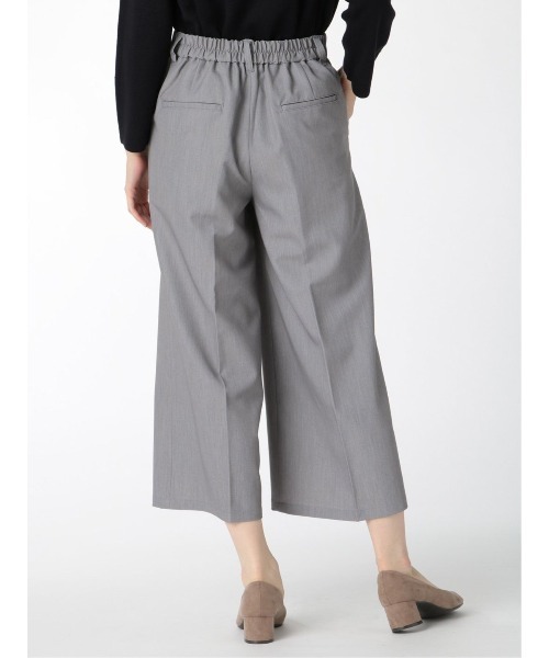 m.f.editorial(エムエフエディトリアル)の「エムエフエディトリアルレディース/m.f.editorial:Women ストレッチ ボタン付 ワイドパンツ(その他パンツ・レディース・ライトグレー/ベージュ/ブラック・S/LARGE/MEDIUM)」の13枚目の写真