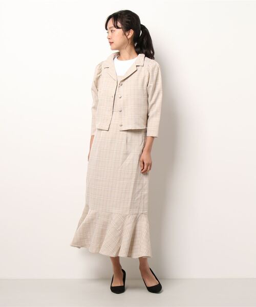 セール 肩リボンキャミワンピース シャツジャケット ワンピース ワンピース Allamanda アラマンダ のファッション