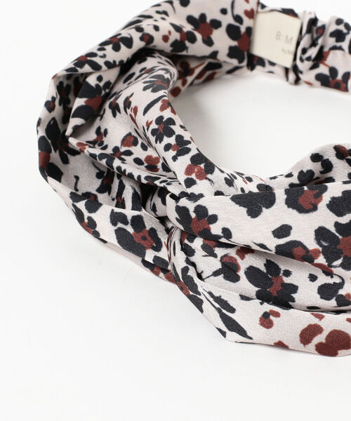 B:MING by BEAMS（ビーミングバイビームス）の「B:MING by BEAMS / フラワー柄 ヘアバンド（ヘアバンド・レディース・ブラック/ホワイト系その他5/イエロー・ONE SIZE）」の5枚目の写真