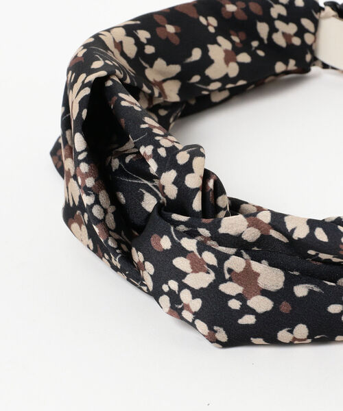 B:MING by BEAMS（ビーミングバイビームス）の「B:MING by BEAMS / フラワー柄 ヘアバンド（ヘアバンド・レディース・ブラック/ホワイト系その他5/イエロー・ONE SIZE）」の7枚目の写真