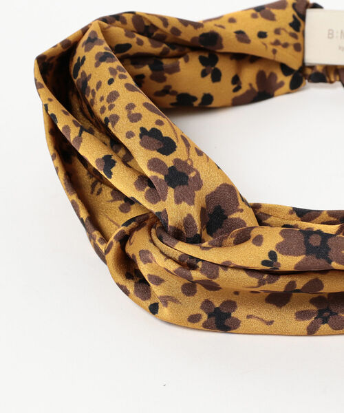 B:MING by BEAMS（ビーミングバイビームス）の「B:MING by BEAMS / フラワー柄 ヘアバンド（ヘアバンド・レディース・ブラック/ホワイト系その他5/イエロー・ONE SIZE）」の9枚目の写真