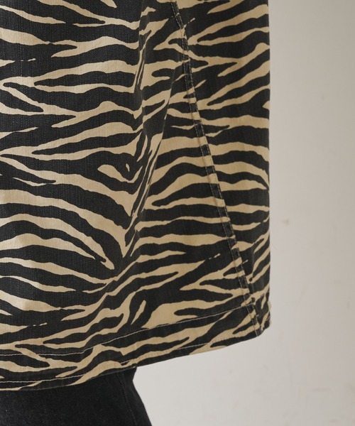 Omekashi（オメカシ）の「ゼブラモッズコート（モッズコート・レディース・アイボリー・FREE）」の19枚目の写真