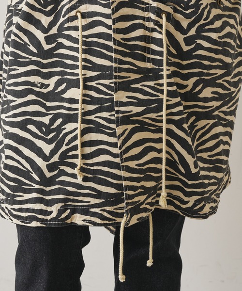 Omekashi（オメカシ）の「ゼブラモッズコート（モッズコート・レディース・アイボリー・FREE）」の13枚目の写真