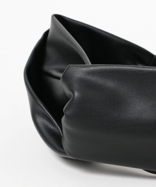 B:MING by BEAMS（ビーミングバイビームス）の「VLANK / フェイクレザー ヘアバンド（ヘアバンド・レディース・ブラック/グリーン/ブラウン系その他2・ONE SIZE）」の5枚目の写真