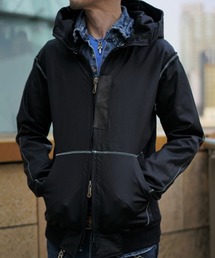 FranCisT_MOR.K.S./フランシスト モークス/N/PUコートレザーフーディージャケット