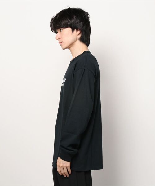 68&brothers（シックスティエイトアンドブラザーズ）の「L/S Tee "STANDARD"（Tシャツ/カットソー・メンズ・ホワイト/ブラック/ネイビー/ホワイト×ブラック/グレー・LARGE/X-LARGE/MEDIUM/XX-LARGE）」の8枚目の写真