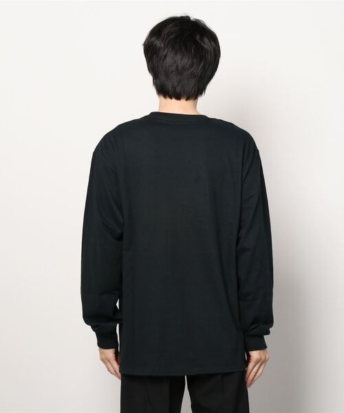 68&brothers（シックスティエイトアンドブラザーズ）の「L/S Tee "STANDARD"（Tシャツ/カットソー・メンズ・ホワイト/ブラック/ネイビー/ホワイト×ブラック/グレー・LARGE/X-LARGE/MEDIUM/XX-LARGE）」の9枚目の写真