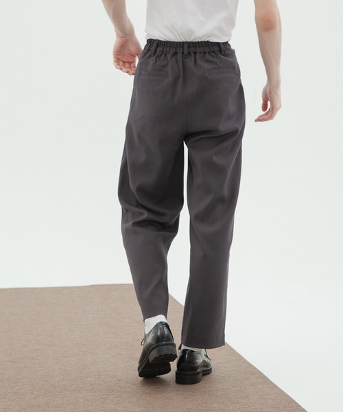INTERPLAY（インタープレイ）の「【INTERPLAY】 1タックワイドパンツ（スラックス・メンズ・ブラウン/ライトグリーン/ダークグレー・FREE）」の10枚目の写真