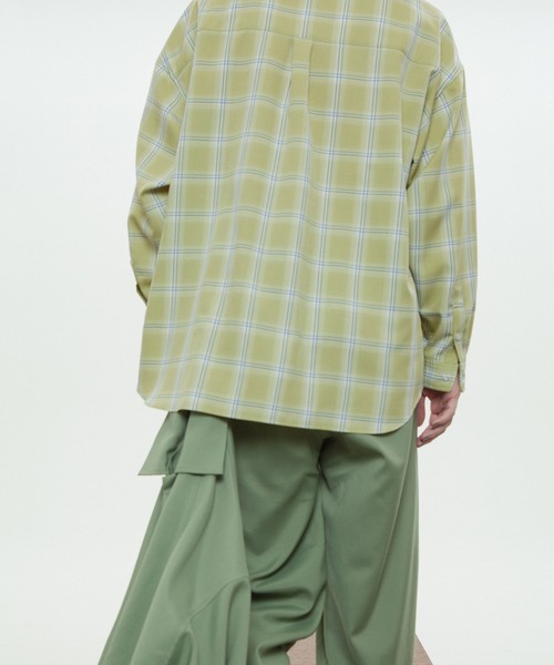 INTERPLAY（インタープレイ）の「【INTERPLAY】 1タックワイドパンツ（スラックス・メンズ・ブラウン/ライトグリーン/ダークグレー・FREE）」の8枚目の写真