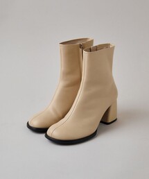 city | 【CITY(シティ)】ラウンドトゥレザーショートブーツ(ブーツ)